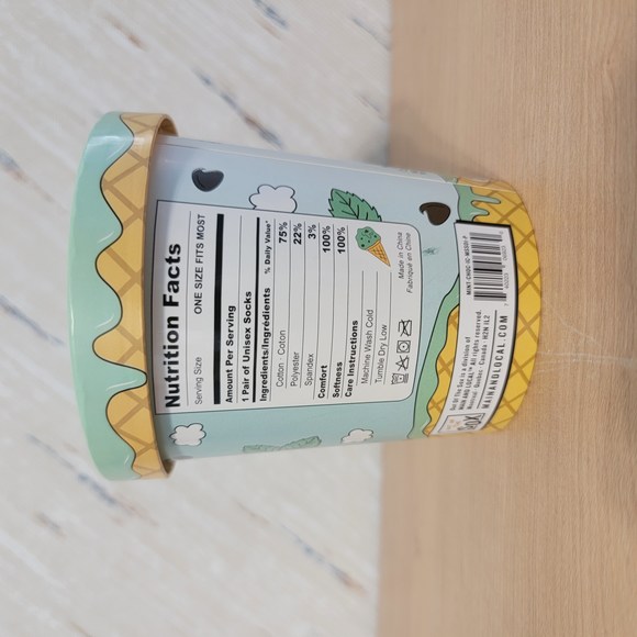 Main & Local | Mint Chocolate Chip Socks | New | - Picture 6 of 6